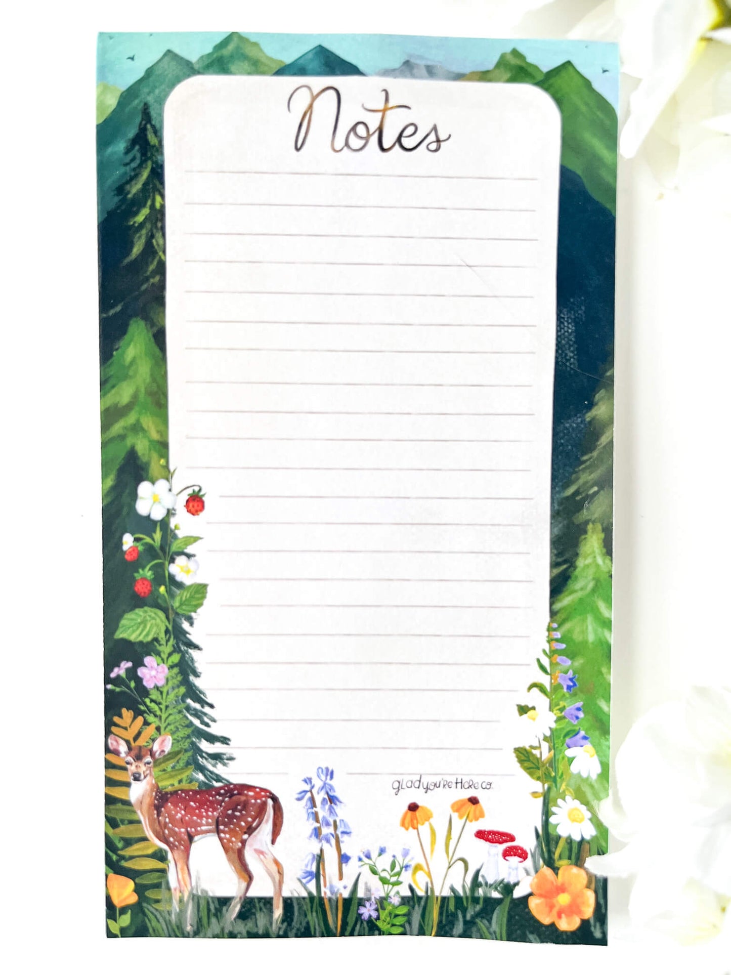 Woodland Deer Notepad