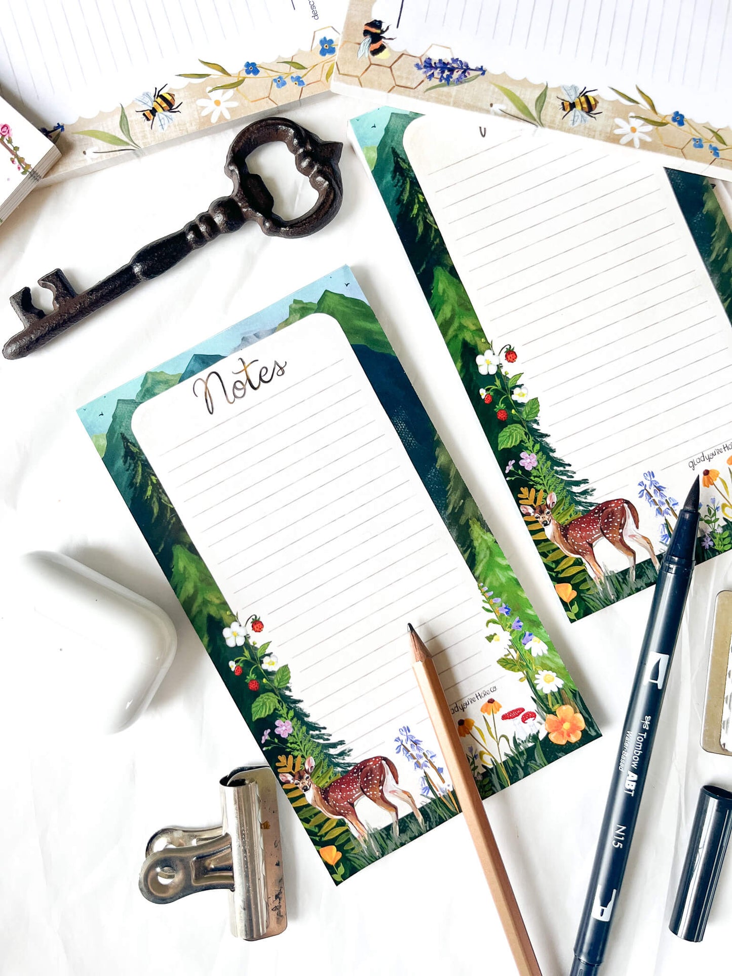 Woodland Deer Notepad