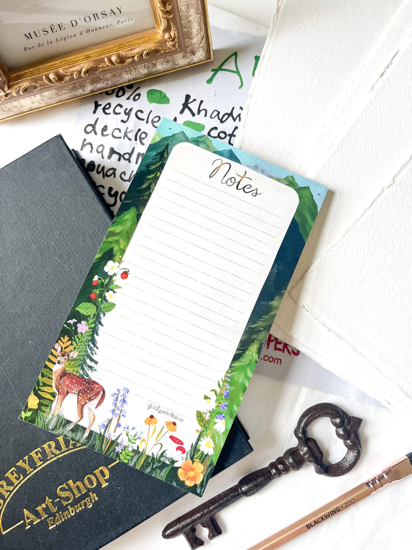 Woodland Deer Notepad