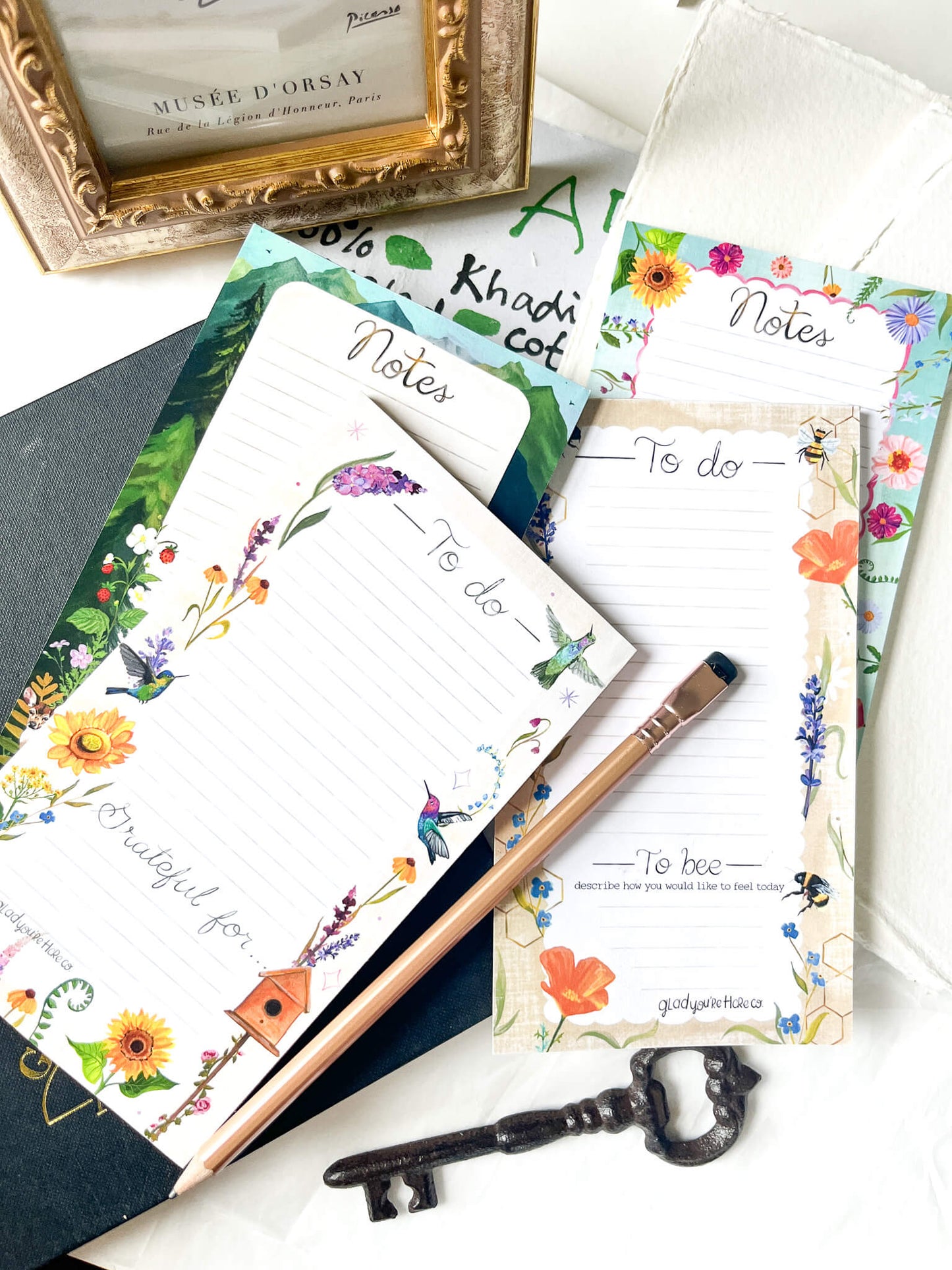 Soft Wings & Wild Things Notepad Set