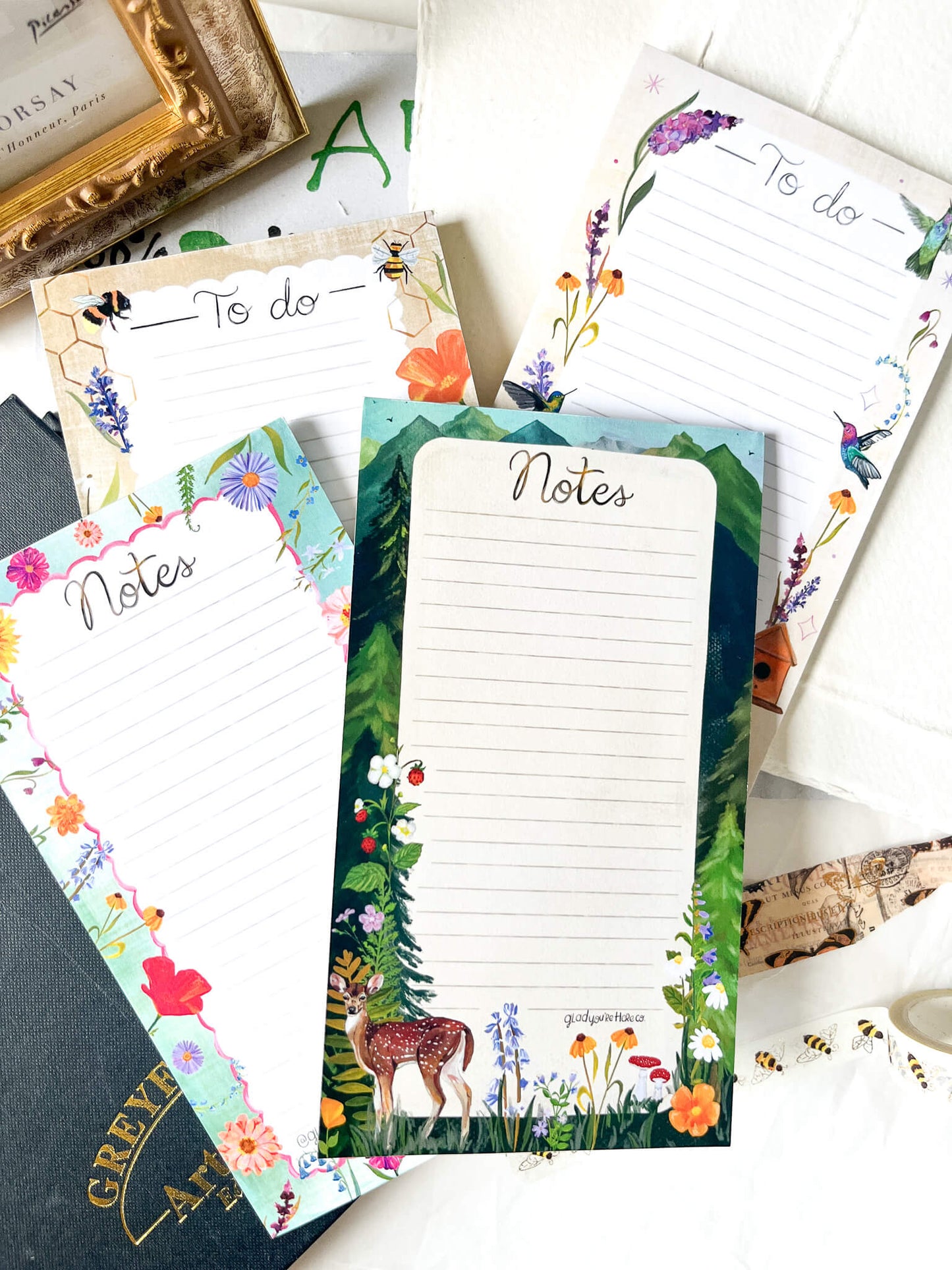 Soft Wings & Wild Things Notepad Set