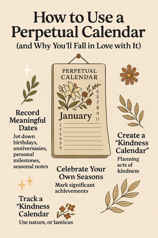 How to Use a Perpetual Calendar (and Why You’ll Fall in Love with It)