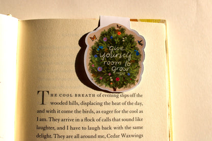 Give Yourself Room to Grow Magnetic Bookmark