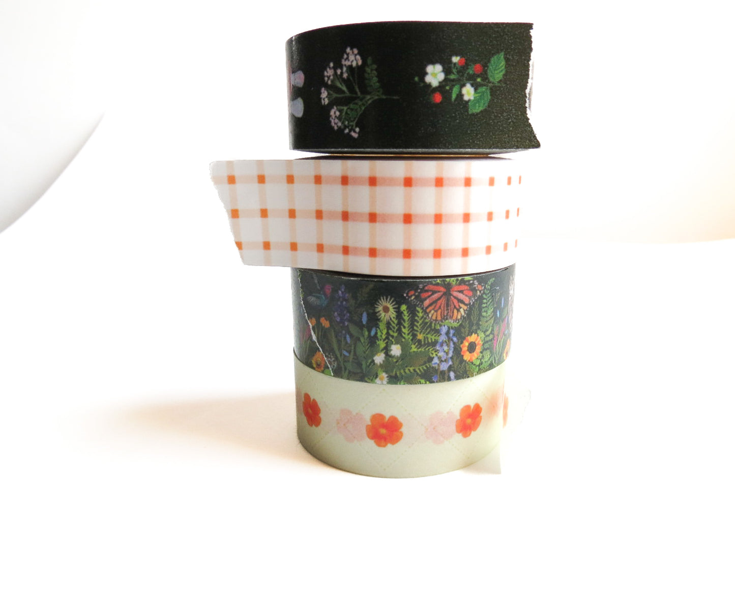 Forest Desk Set – Nature-Inspired Stationery + Washi Tape Bundle