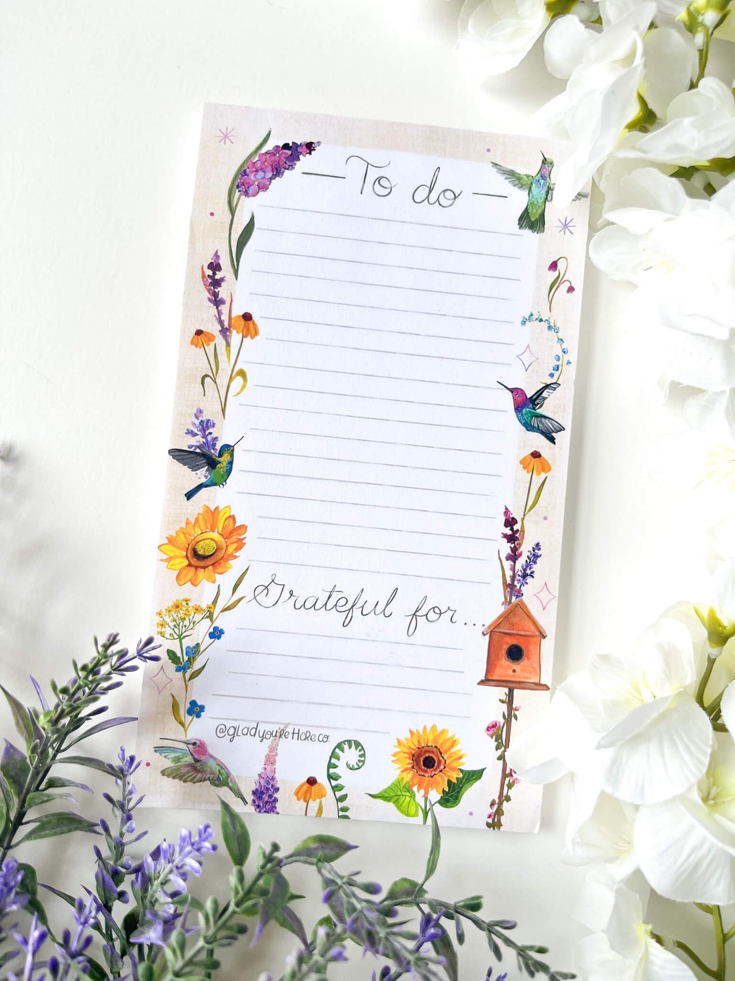 Flutter & Bloom Stationery Set