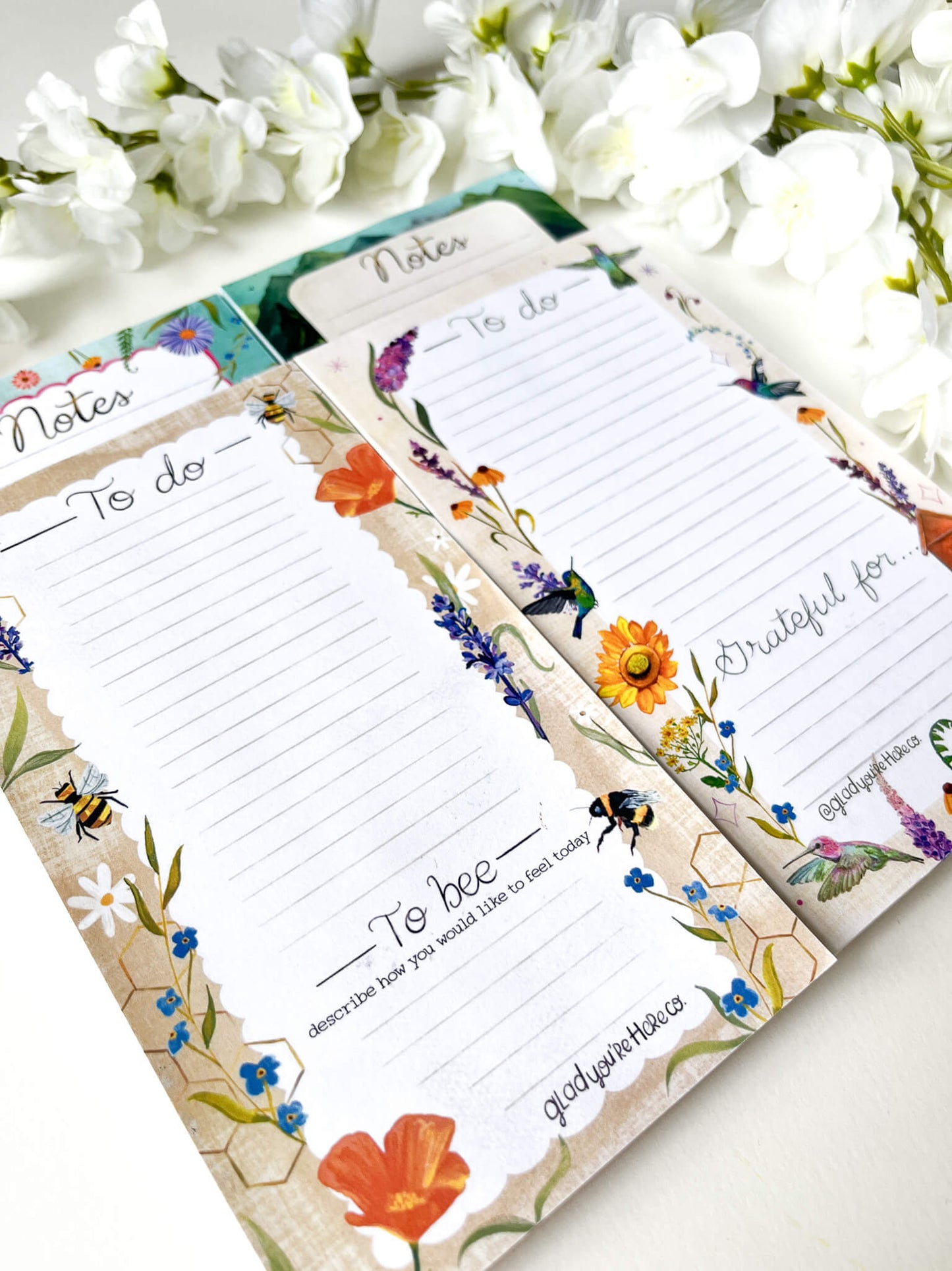 Soft Wings & Wild Things Notepad Set