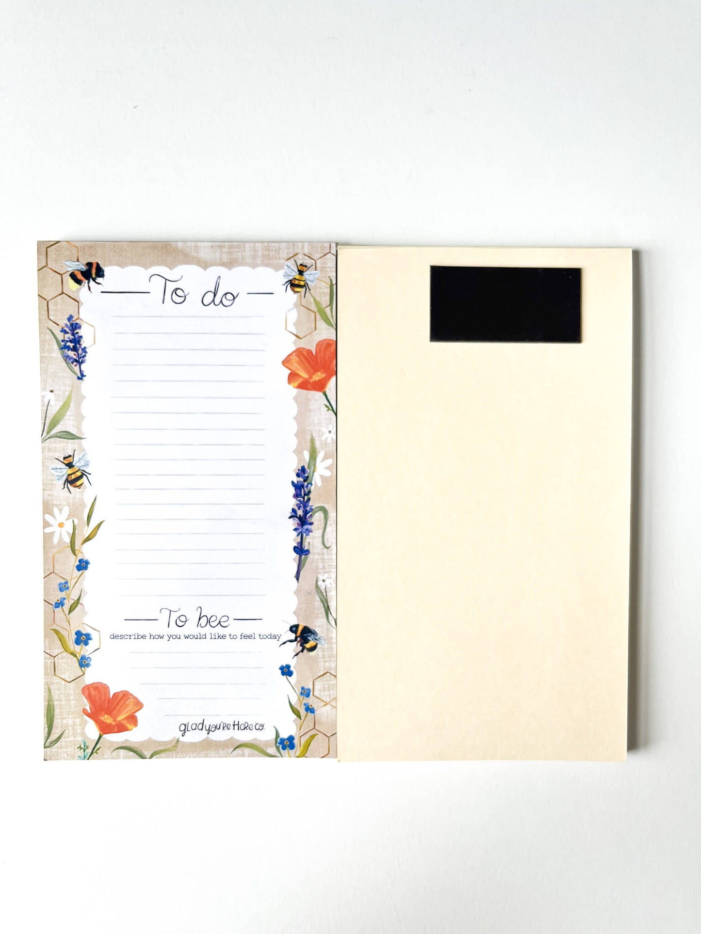Bee Magnetic Notepad