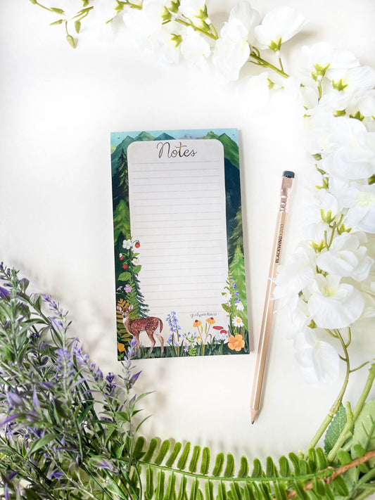 Woodland Deer Notepad