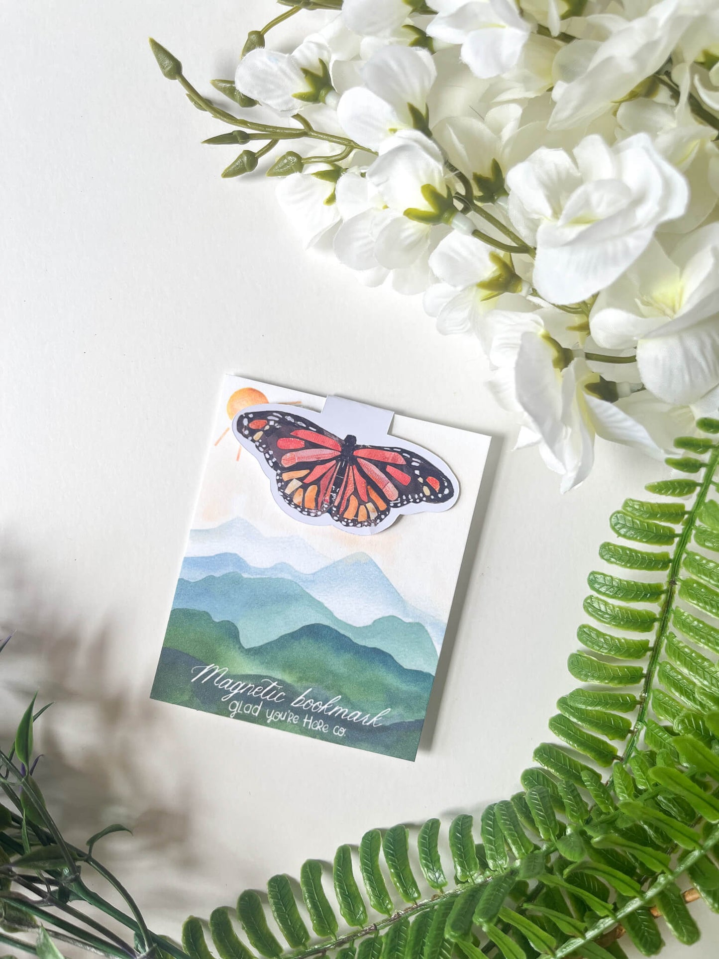 Monarch Butterfly Magnetic Bookmark
