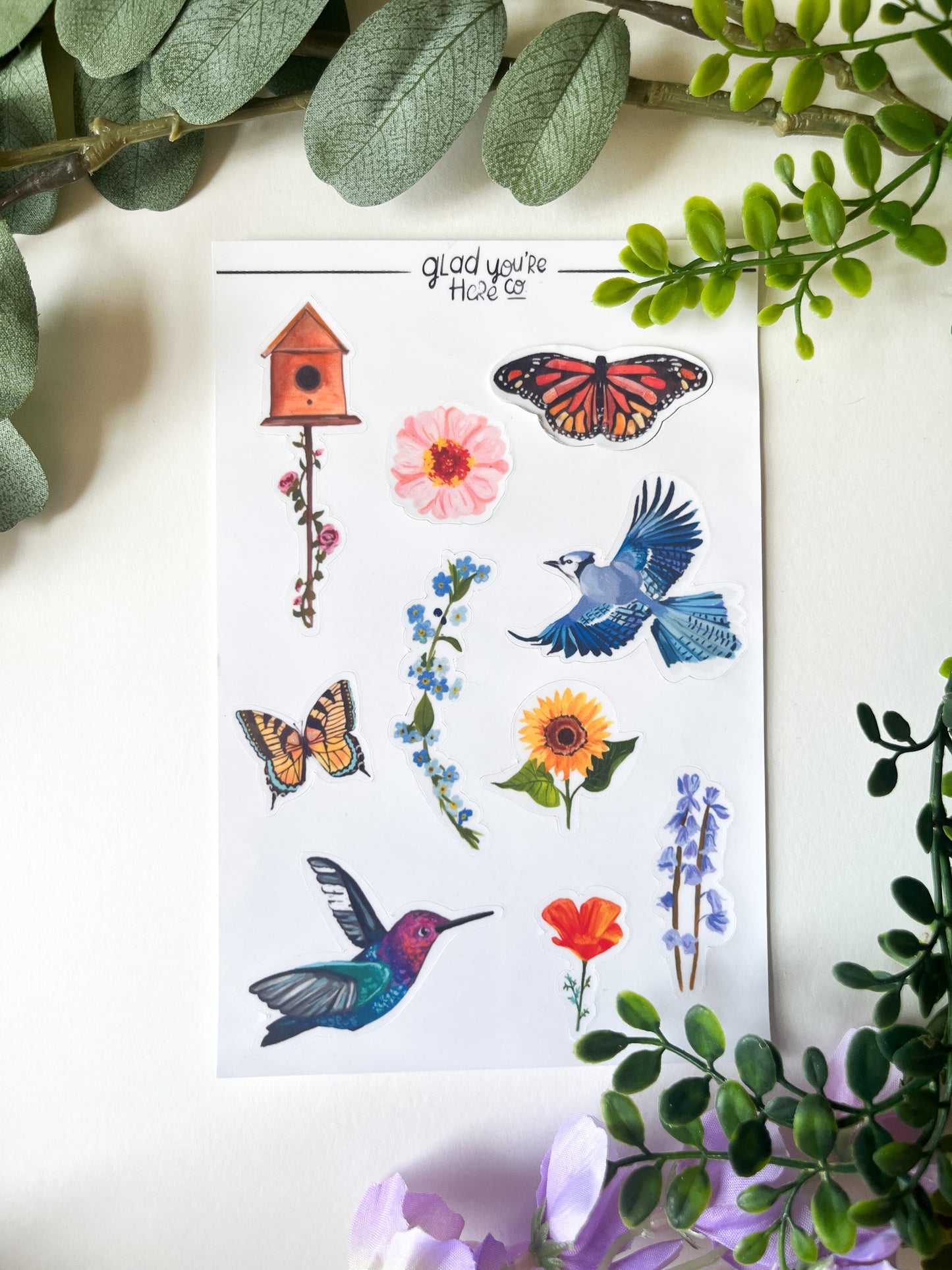 Flutter & Bloom Stationery Set