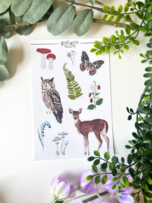 Woodland Sticker Pack