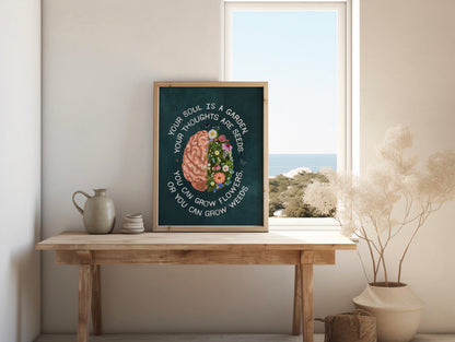 Your Thoughts Are Seeds Wall Art