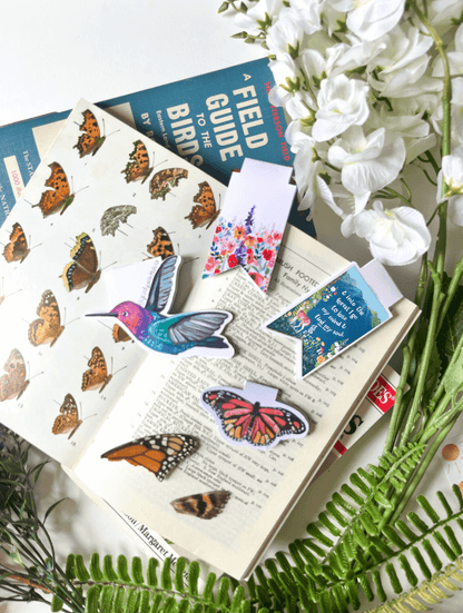 Soft Wings & Wild Things Deluxe Set – Calendar, Notebook, Washi, Cards & More | Nature-Inspired Stationery Gift Box