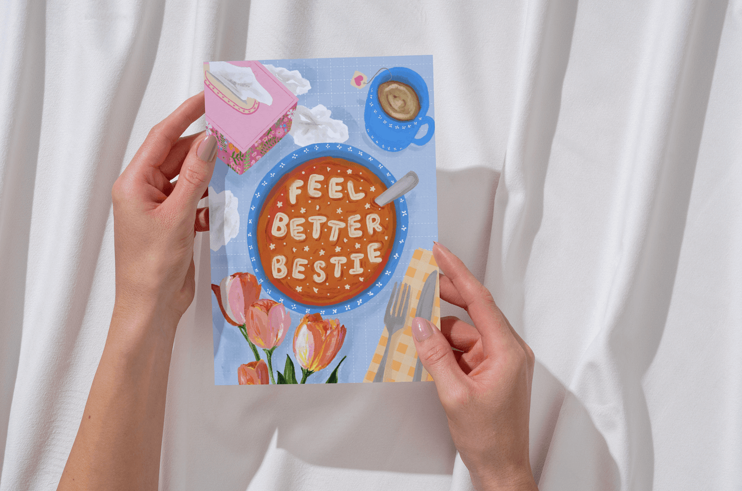 Feel Better Bestie Card