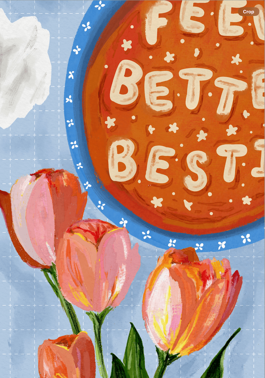 Feel Better Bestie Card