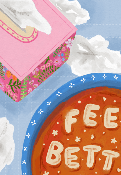 Feel Better Bestie Card