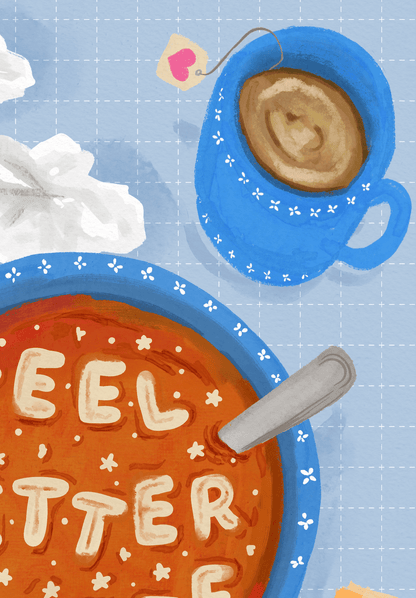 Feel Better Bestie Card