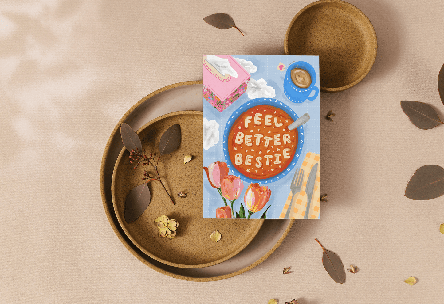 Feel Better Bestie Card