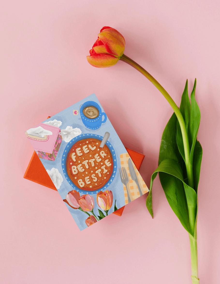 Feel Better Bestie Card