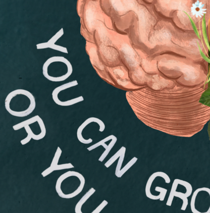 Your Thoughts Are Seeds Wall Art