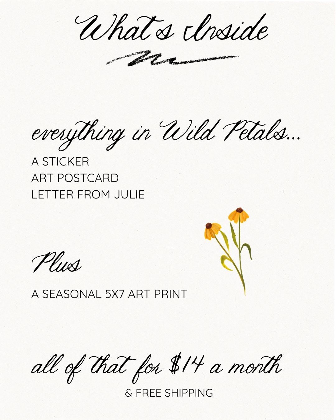Wild Petals PLUS: Monthly