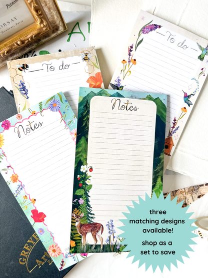 Bee Magnetic Notepad