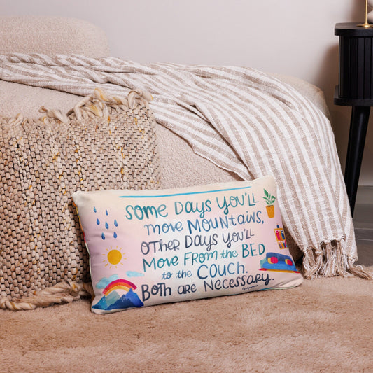 Double Sided Inspirational Sham Pillow