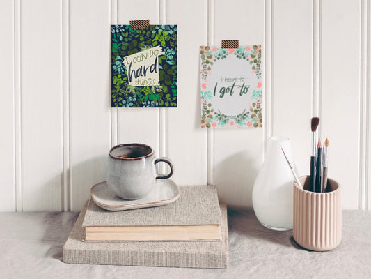 Matching Motivational Art Prints